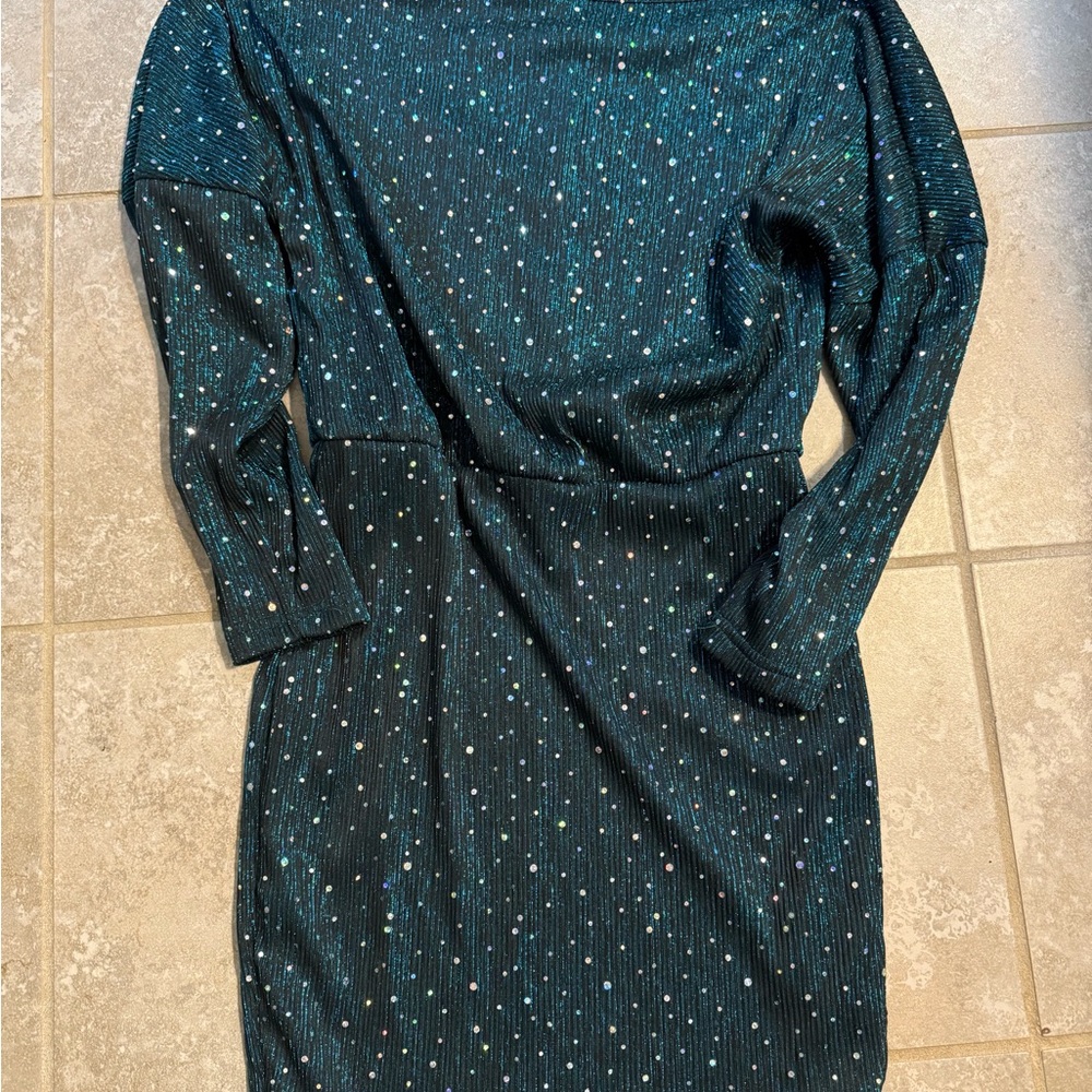 ✨ HOLIDAY PARTY ✨ Sequins Off The Shoulder Mini Dress